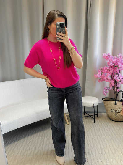 Pull MAËLYS fuchsia