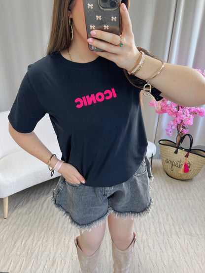T-shirt ICONIC noir
