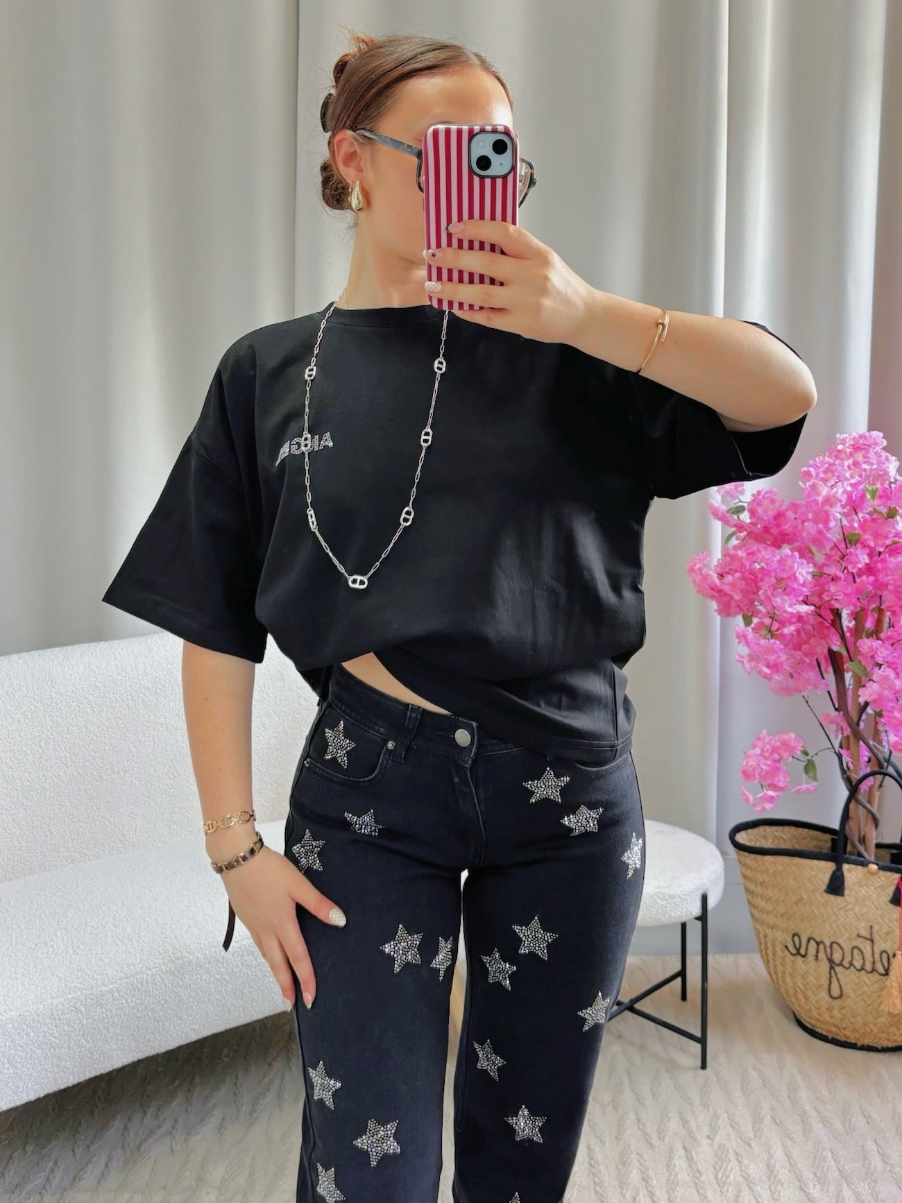 T-shirt ANGEL noir