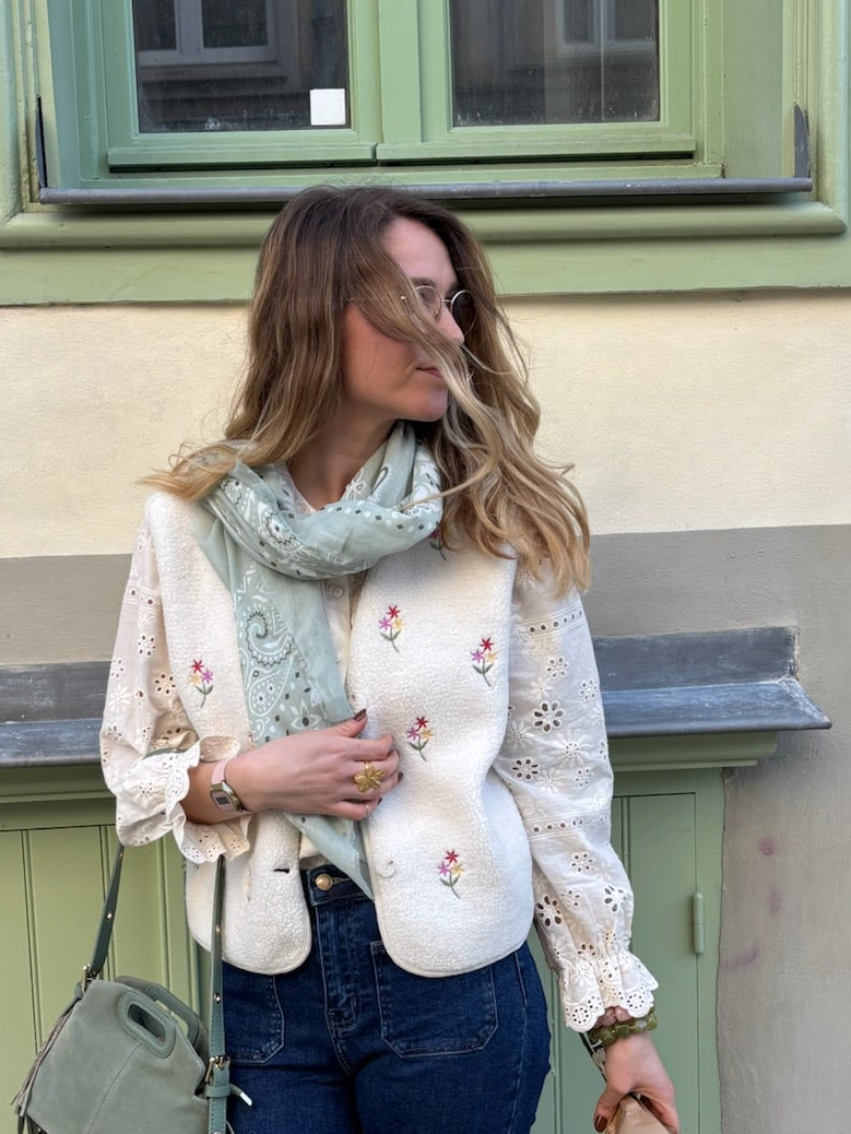 Veste MOLLY blanche