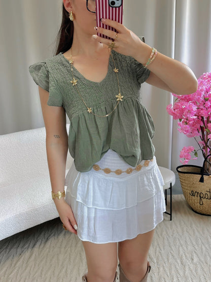 Blouse CHLOÉ kaki