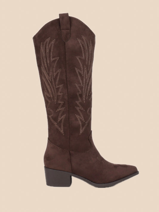 Santiags COWGIRL marron