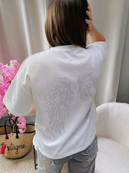 T-shirt ANGEL blanc