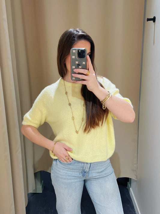 Pull MAËLYS jaune