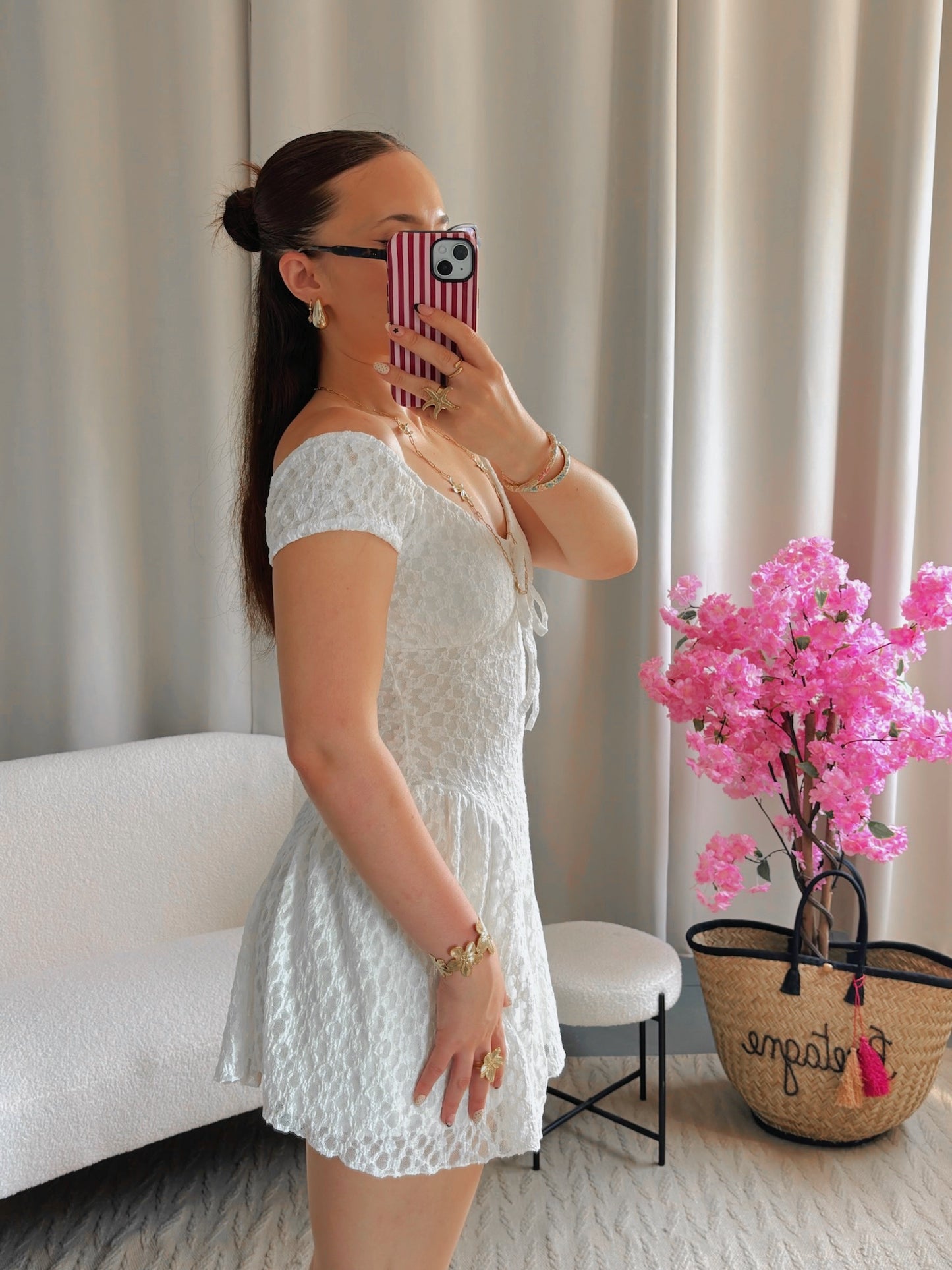 Robe MARGAUX blanche