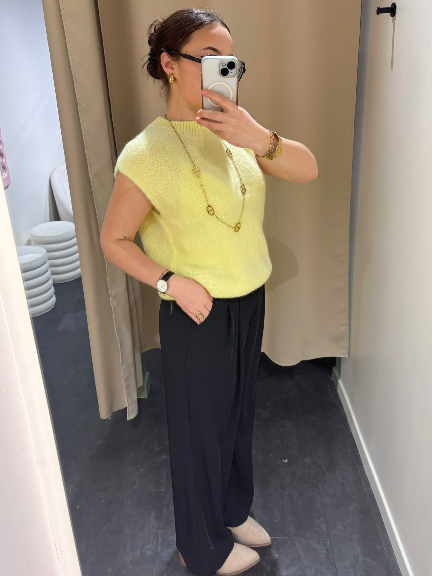 Pull LIVIA jaune