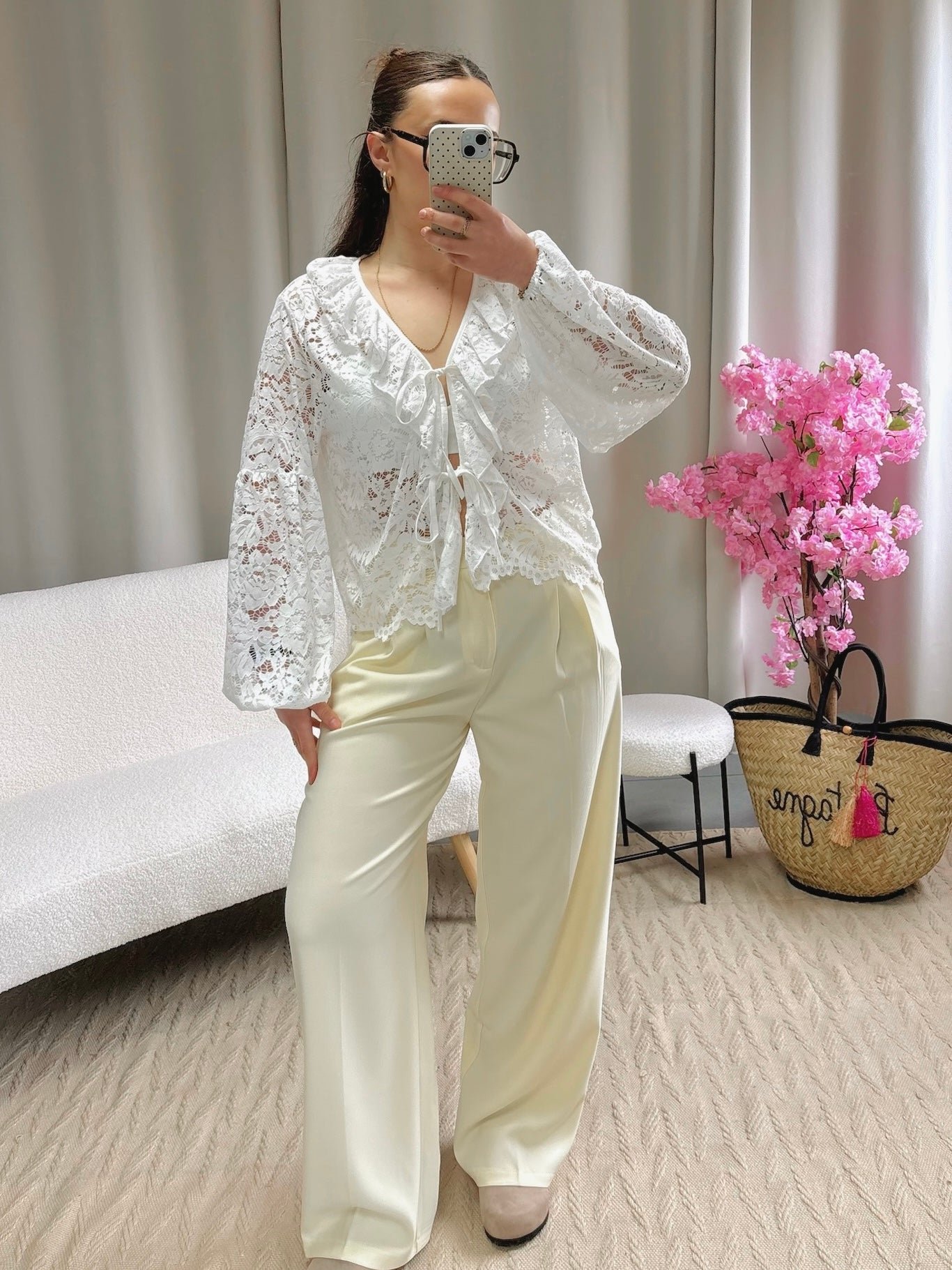 Blouse DALIA blanche