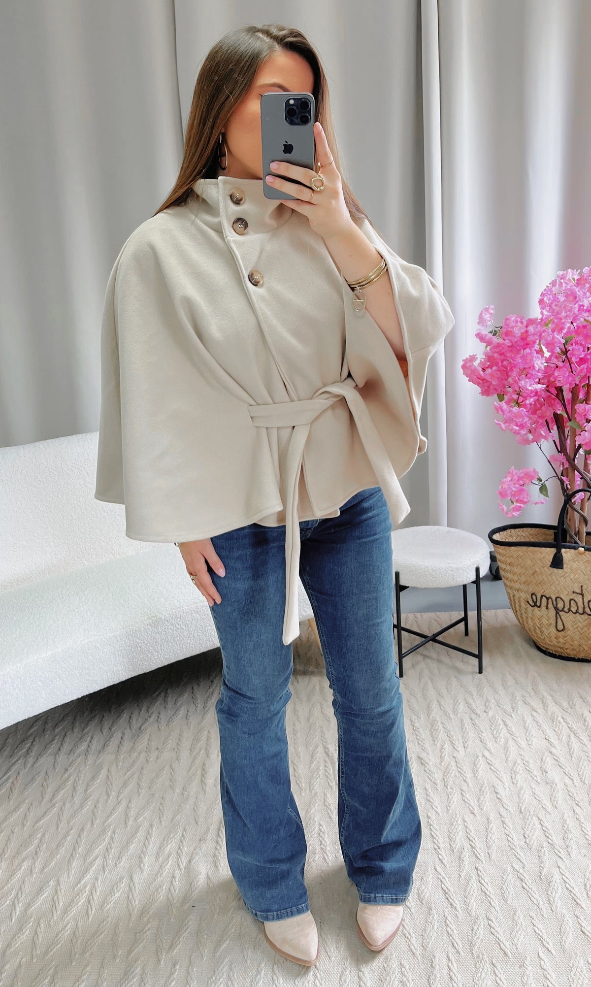 Cape SÉRÉNA beige