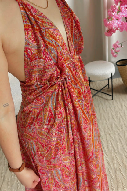Robe BOHÈME rouge