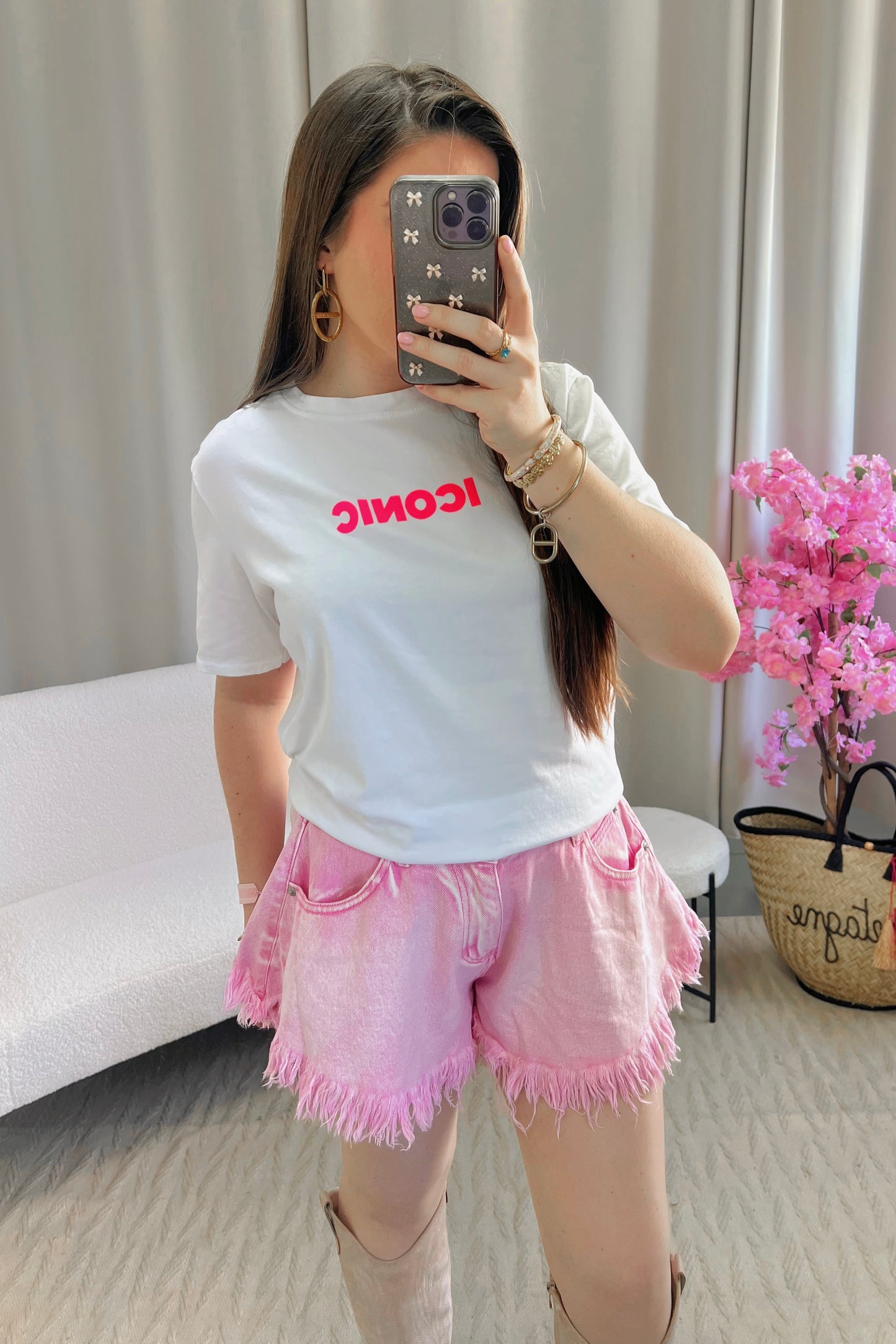 T-shirt ICONIC blanc
