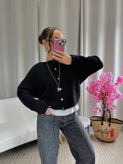 Cardigan COZY noir