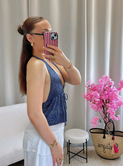 Top PAOLA doré