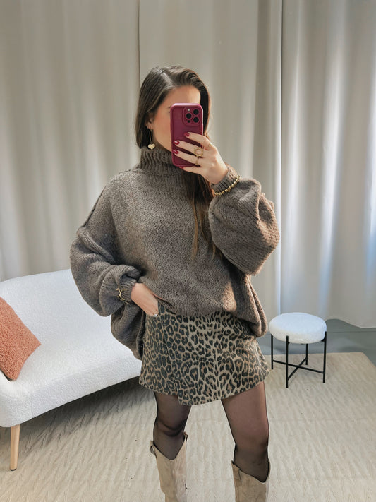 Pull FALLON noisette