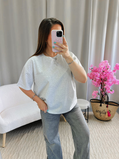 T-shirt ANGEL gris clair
