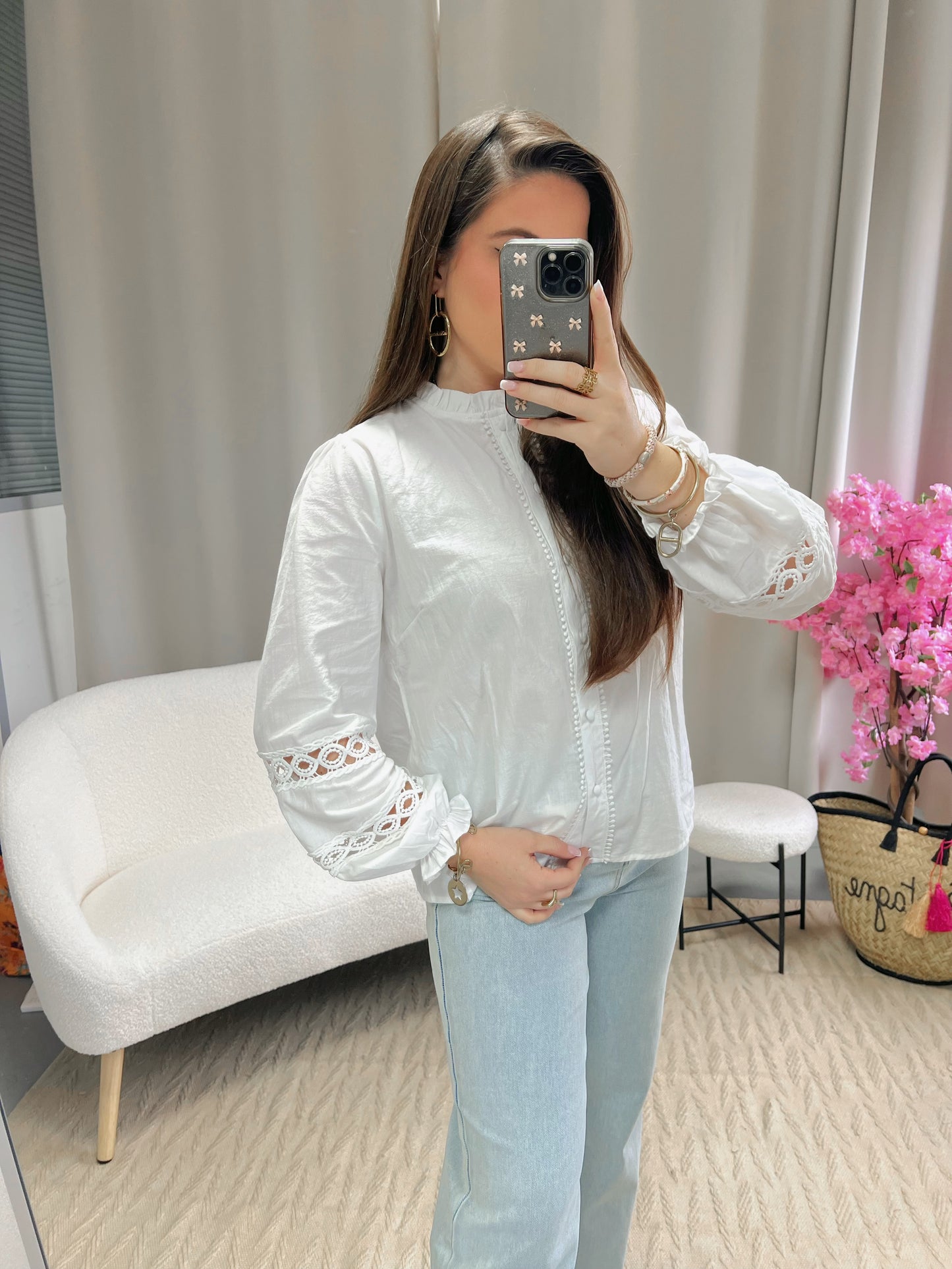 Blouse LUMI blanche