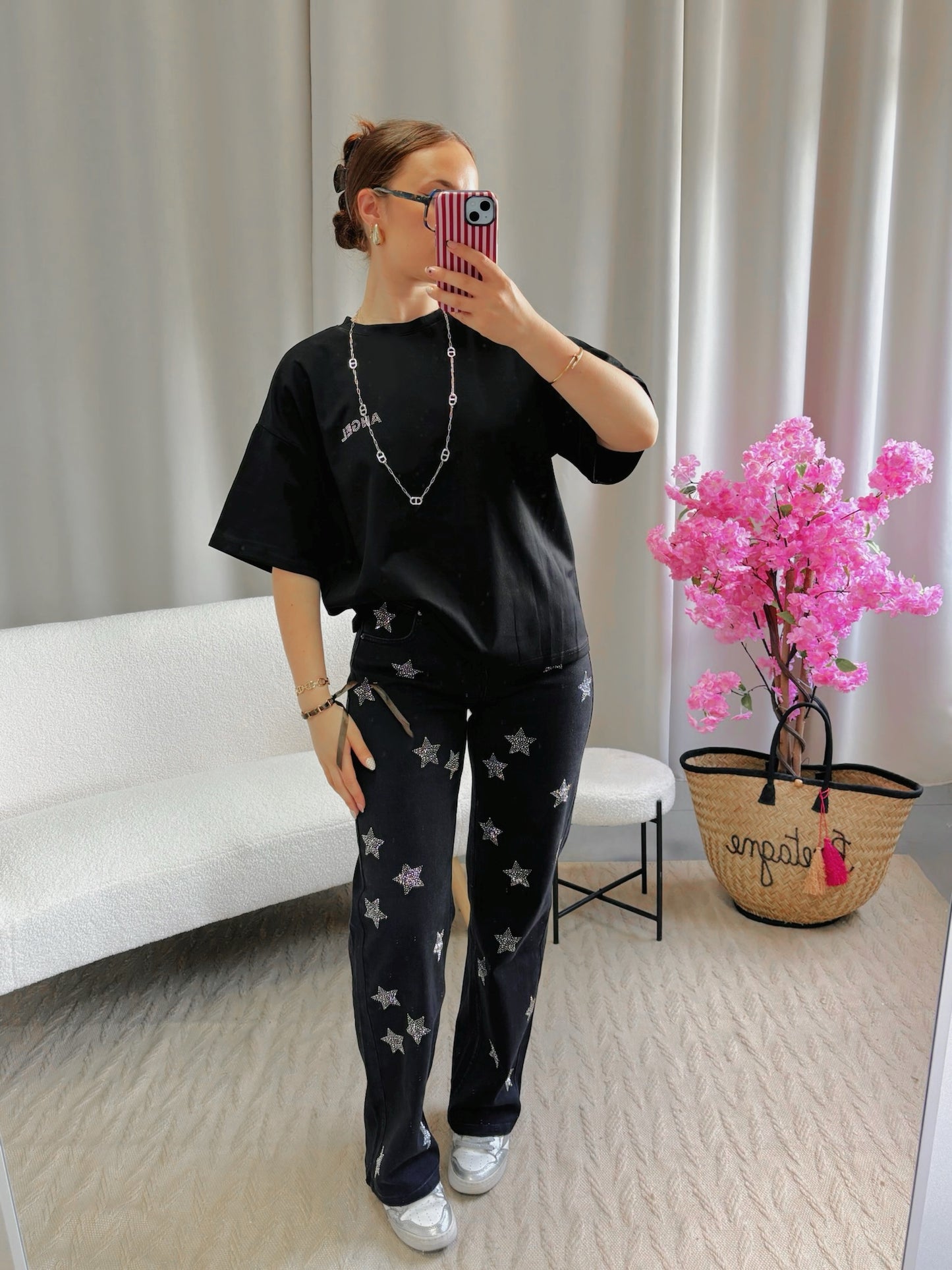T-shirt ANGEL noir