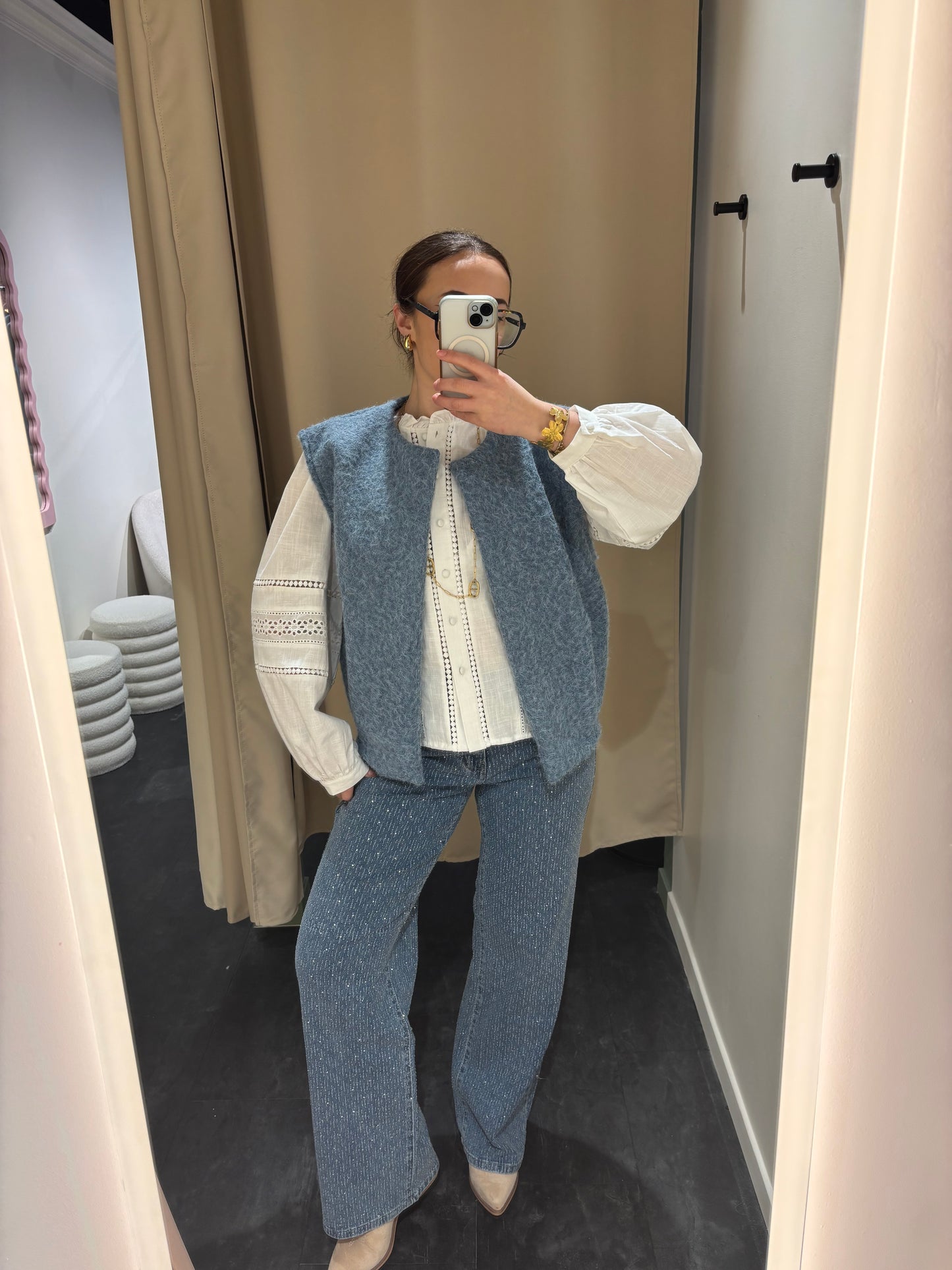 Veste ROMY bleu