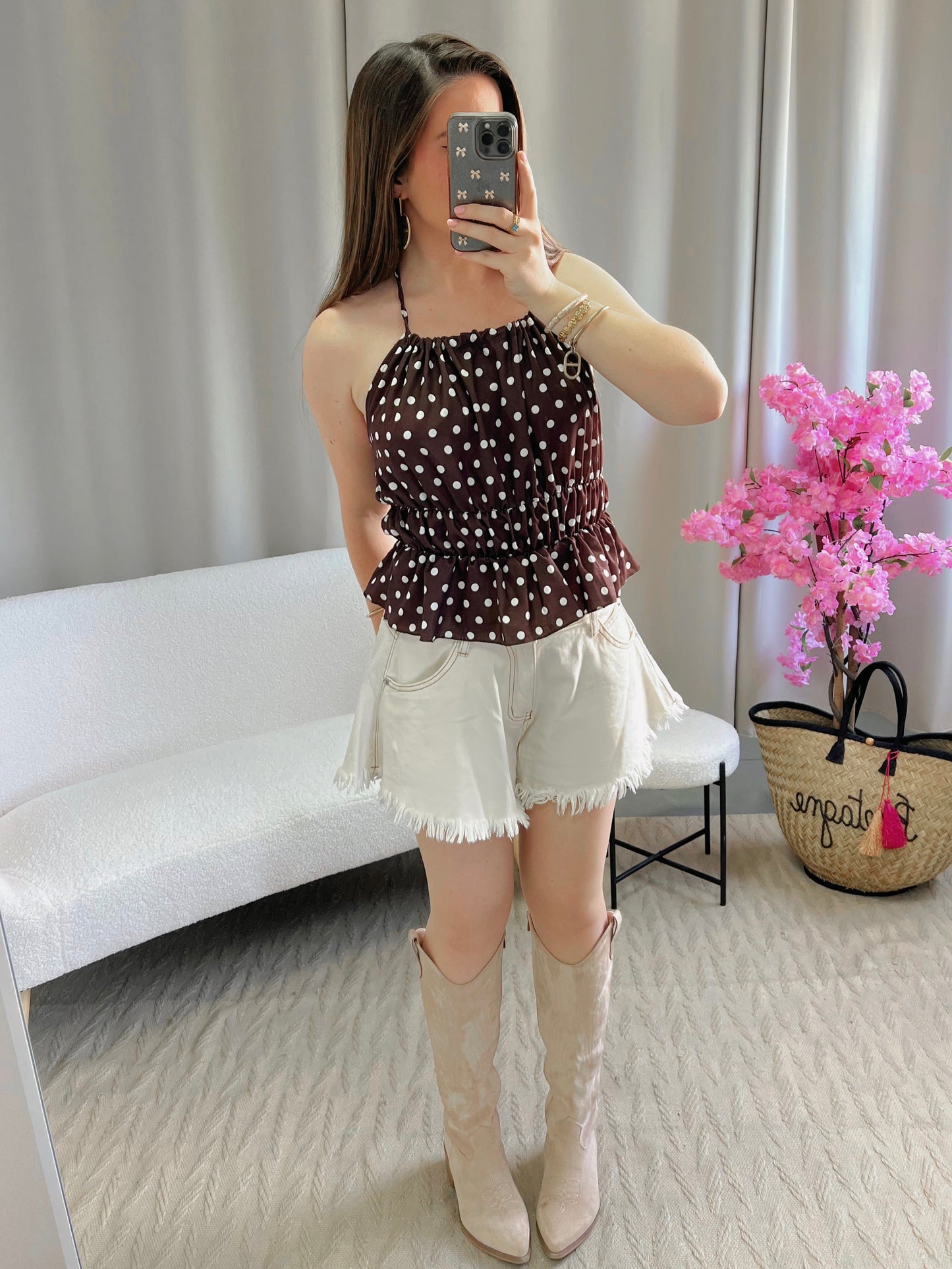 Top ZIA marron