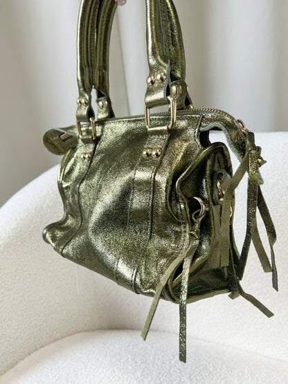 Sac PANAM irisé kaki petit modèle