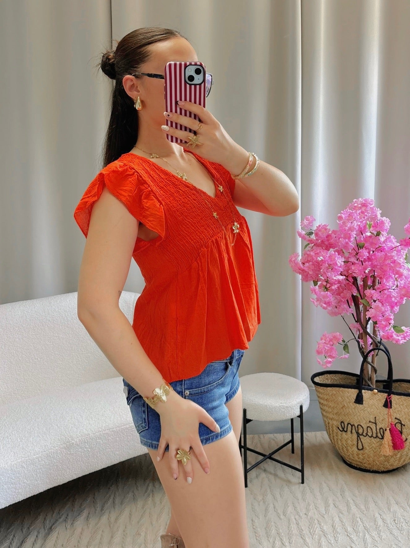 Blouse CHLOÉ orange
