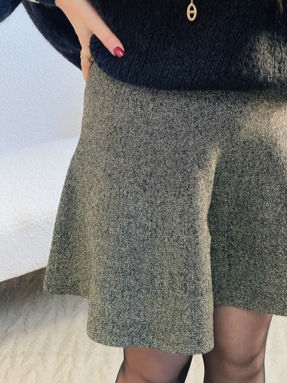 Jupe GLAM pailletée doré
