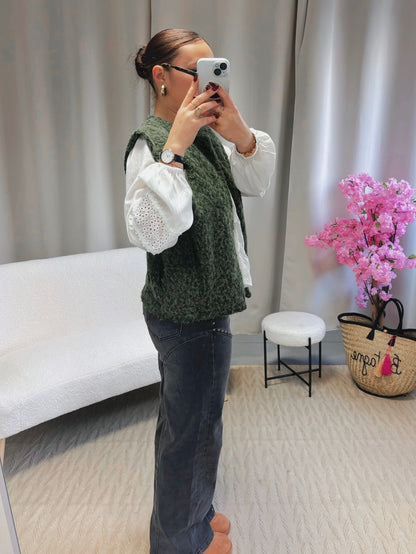 Veste ROMY kaki foncé