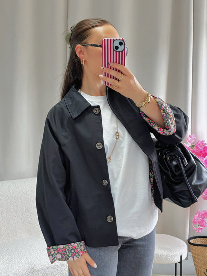 Trench JOSÉPHINE noir