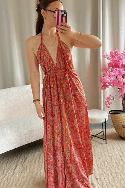 Robe BOHÈME rouge