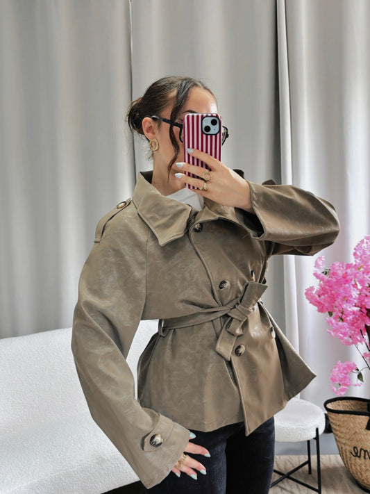 Trench GEORGINA taupe