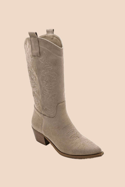 Santiags CLOVER taupe