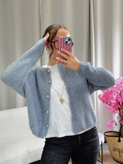 Cardigan COZY gris