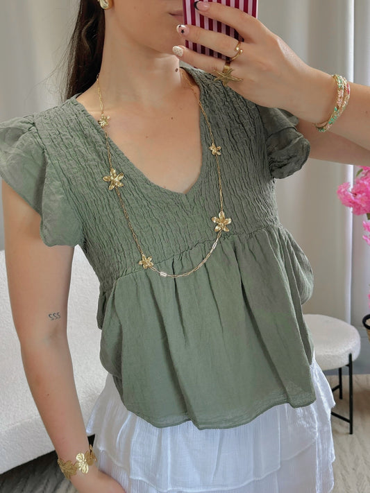 Blouse CHLOÉ kaki