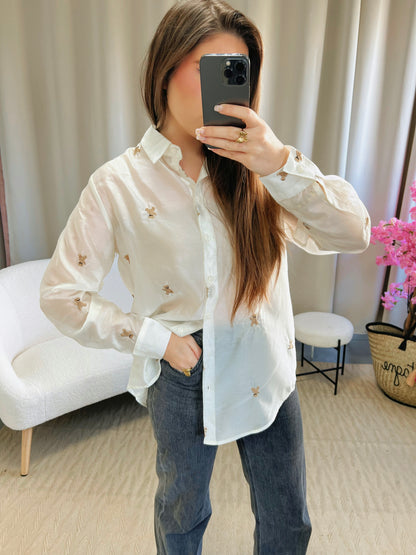 Chemise BEAR blanche