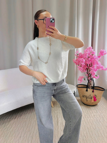 Pull MAËLYS blanc
