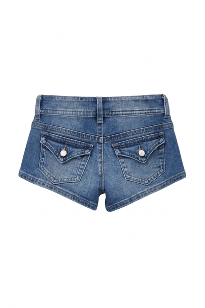 Mini short MILÉNA bleu