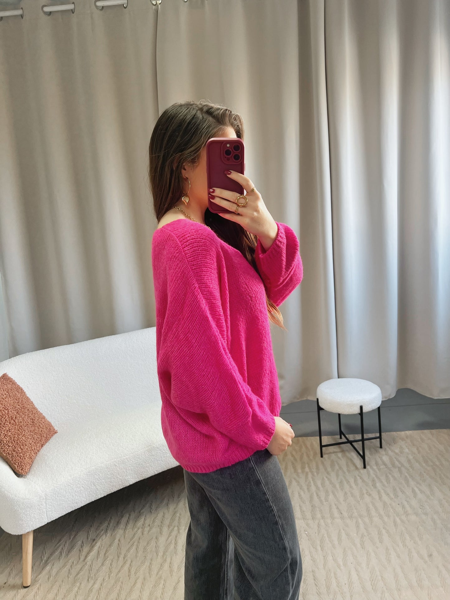Pull KIRBY fuchsia