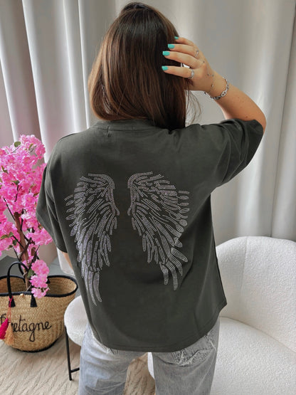 T-shirt ANGEL kaki