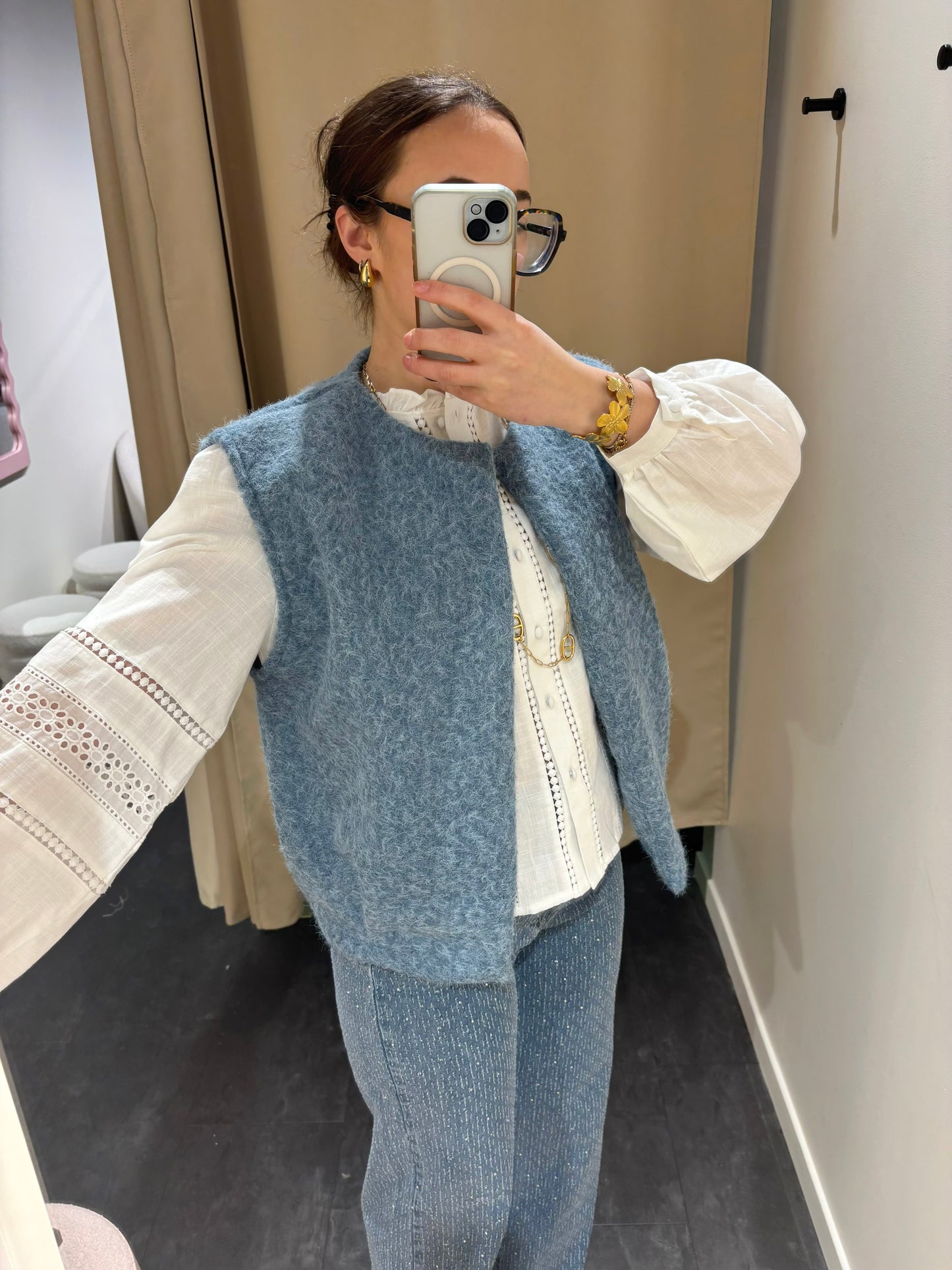 Veste ROMY bleu