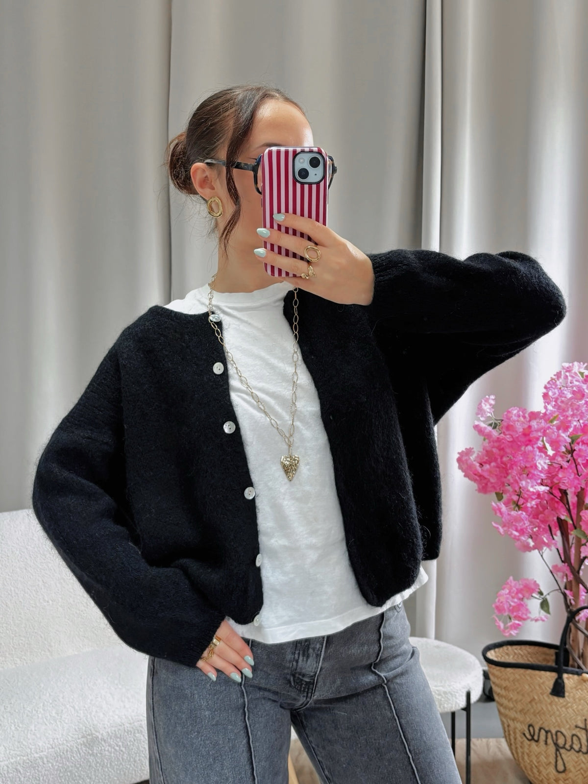 Cardigan COZY noir
