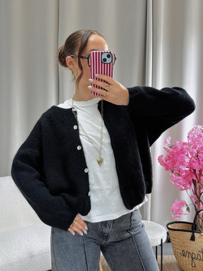 Cardigan COZY noir