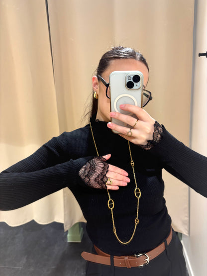 Sous pull DÉLIA noir