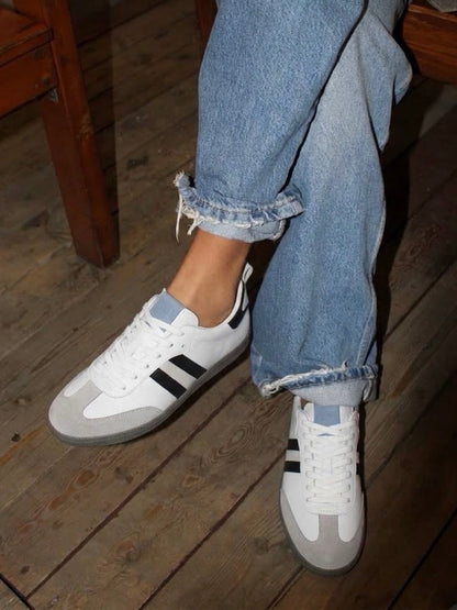 Baskets SABA noires et blanches