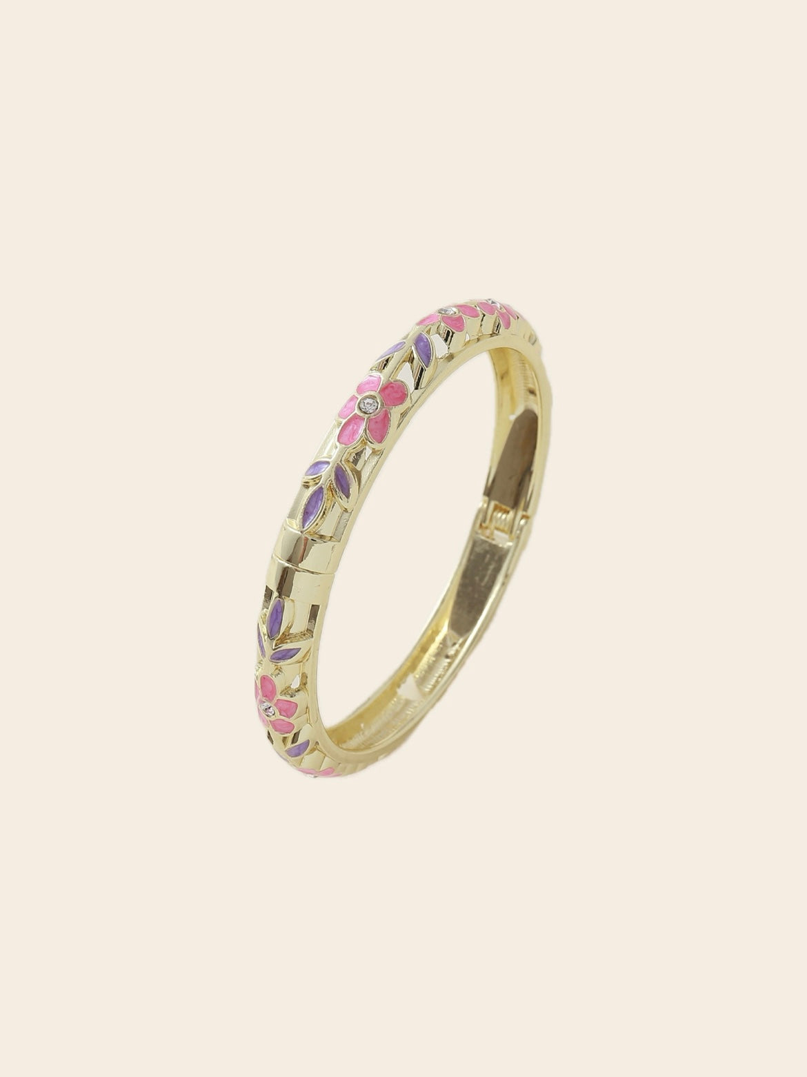 Jonc THAÏS violet rose