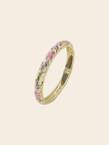Jonc THAÏS violet rose