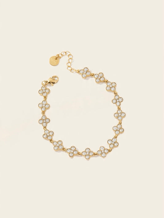 Bracelets STRASS fleurs