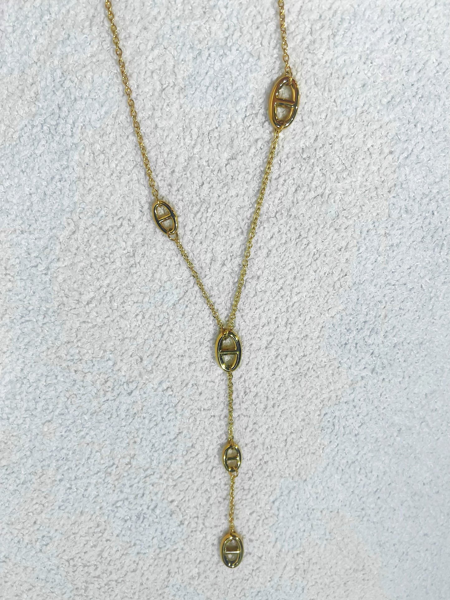 Sautoir MARINE asymétrique