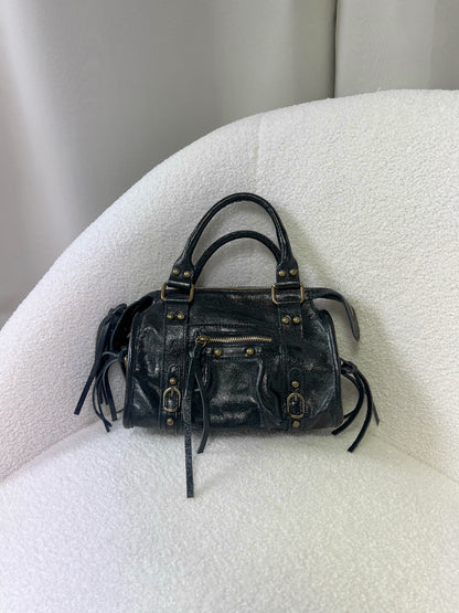 Sac PANAM noir irisé petit modèle