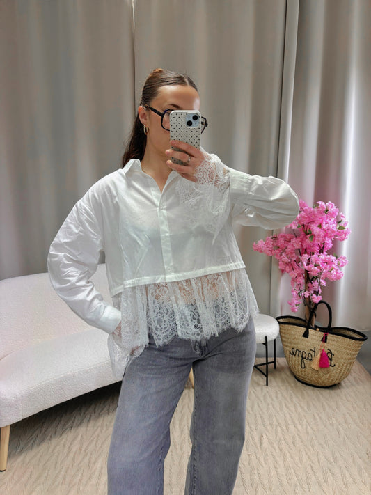 Chemise POPPY blanche
