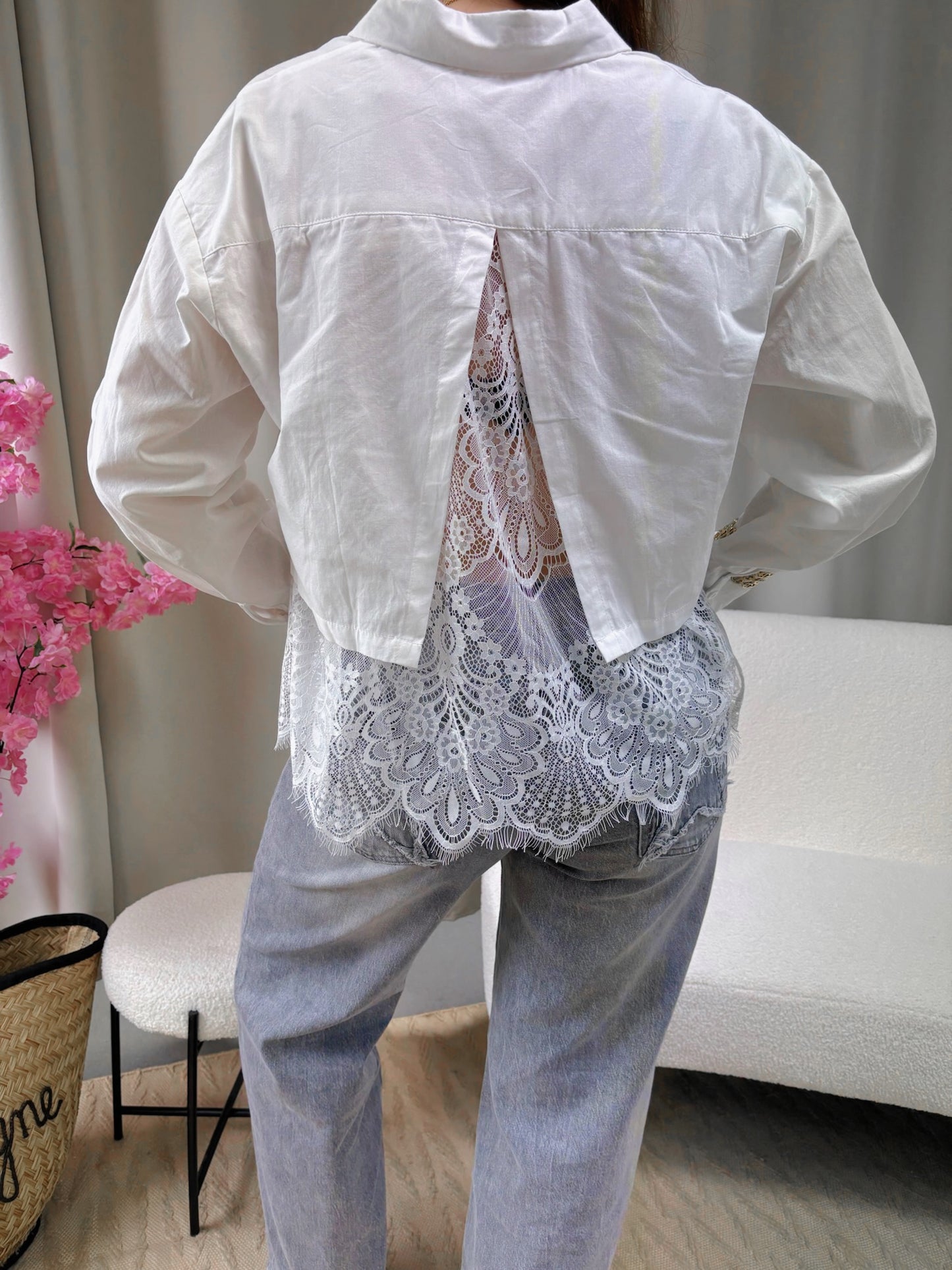 Chemise POPPY blanche