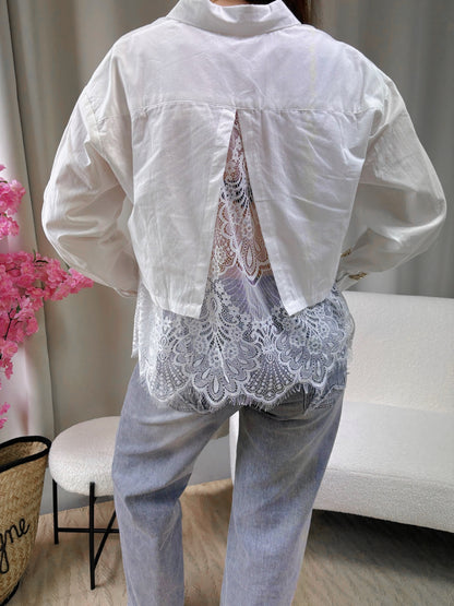 Chemise POPPY blanche